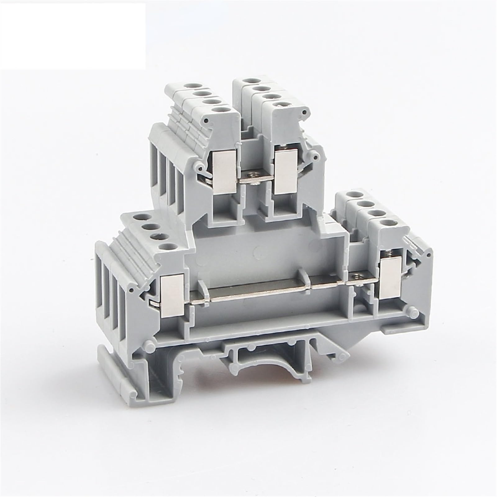 Bornier sur Rail Din, 10 pièces, connecteur UKKB-5, câblage à vis Double couche, bornier à vis UKKB5, conducteur de fil à 2 niveaux