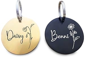 Engraved Cat Tag: An Indelible Expression of Love for Your Feline Friend