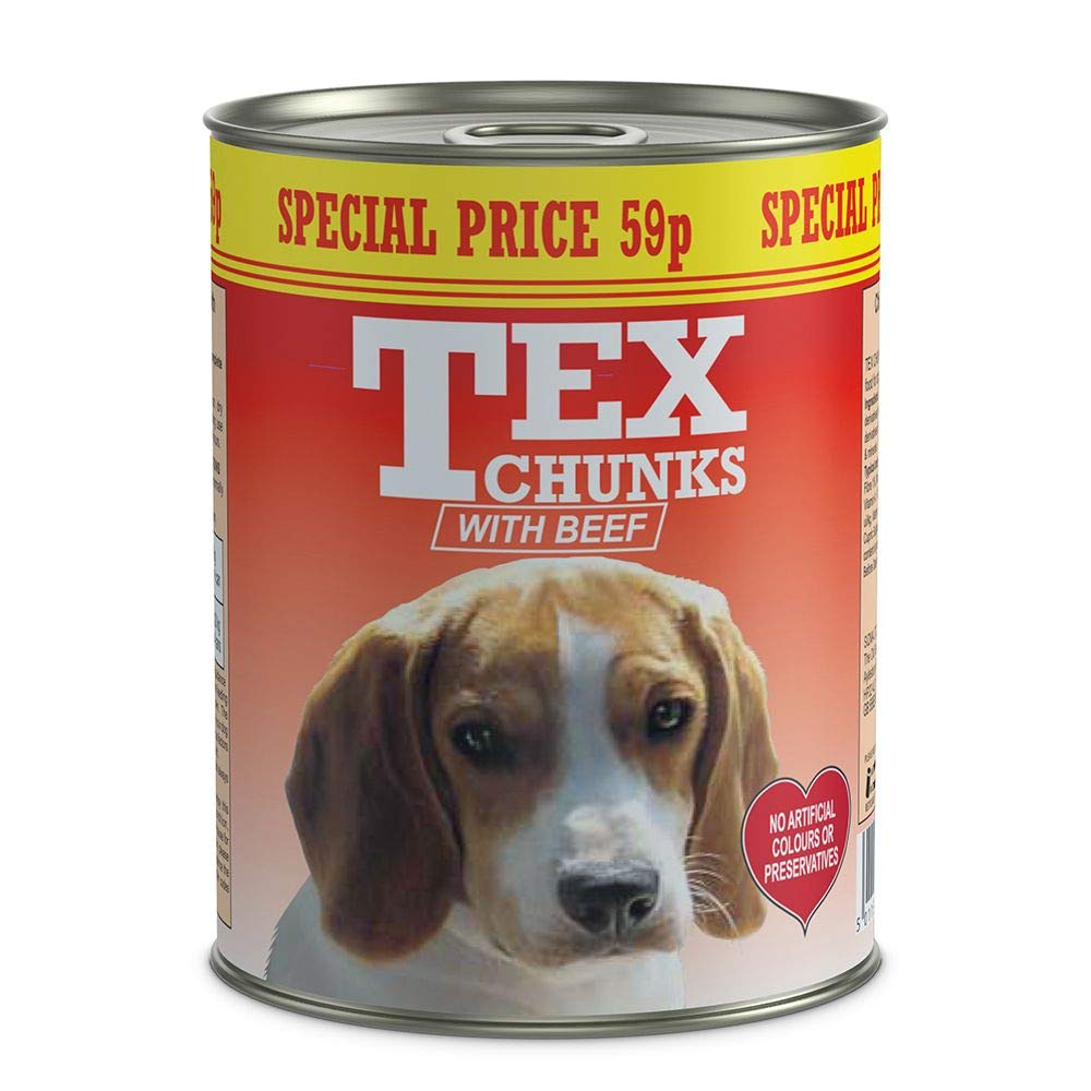 Tex Beef 59P - Wet Dog Food - 400g - Pack of 12
