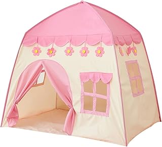 Kid Teepee Tent Children Tent Wigwam-Folding Tent-Baby Play House Kid-Play Tent Toddlers Teepee Tent for Girls and Boys Folding Play Tent for Kid Children Tent Wigwam-Baby Play House Girl Teepee Tent