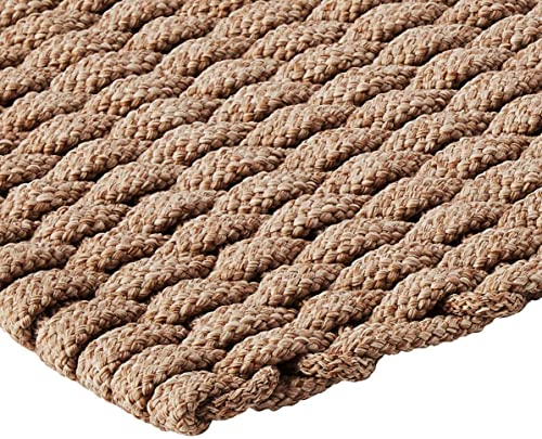 Rockport Rope Doormats 2030224P Premium Indoor & Outdoor Doormats, 20"X 30", Tan #TOP1