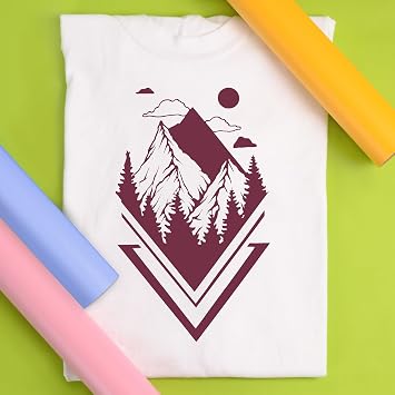 Siser EasyWeed Heat Transfer Vinyl 11.8 x 3ft Roll (Burgundy) - Compatible with Siser, Cricut, Silhouette and Other Craft/Professional Cutters - CPSIA Certified