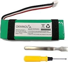 Battery Compatible with Charge 3 Battery GSP1029102A Replacement Charge3 3.7V 7000mAh (1-Pack)