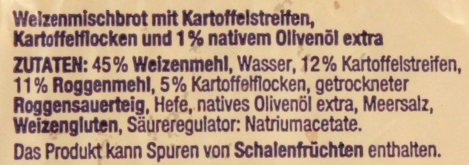 Herzstücke Kartoffel Softi Weizenmischbrot, 5er Pack (5 x 500g)