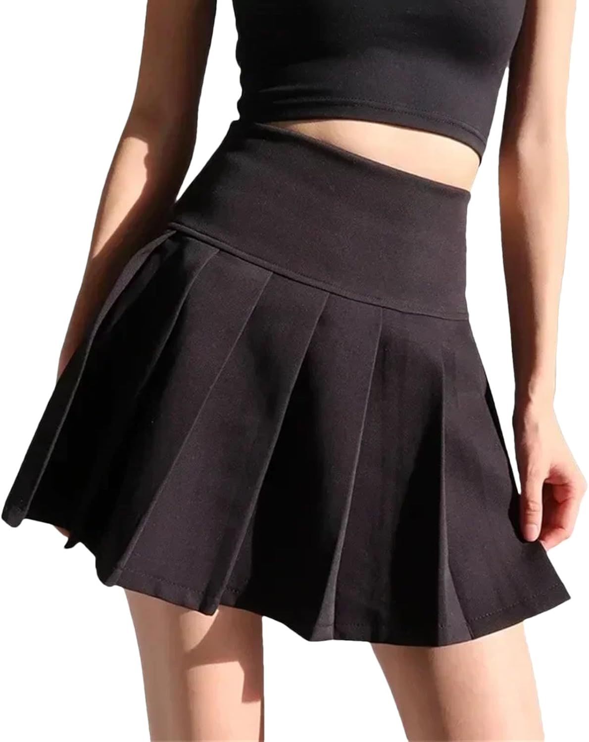 Women's Mini Pleated Skirt Summer School High Waist Sexy Hotsweet Mini Short Skirts Skort