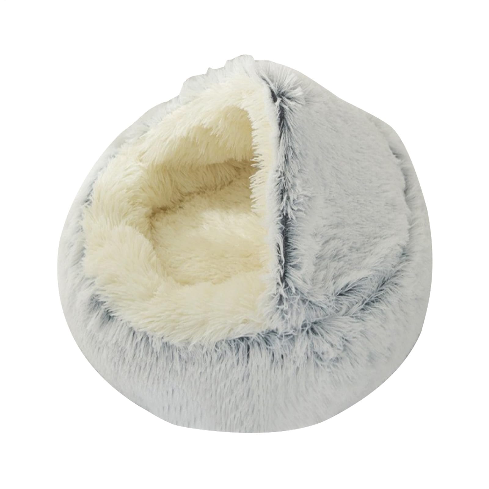 Lit fermé pour chat doux qui résout le problème du froid pour animaux