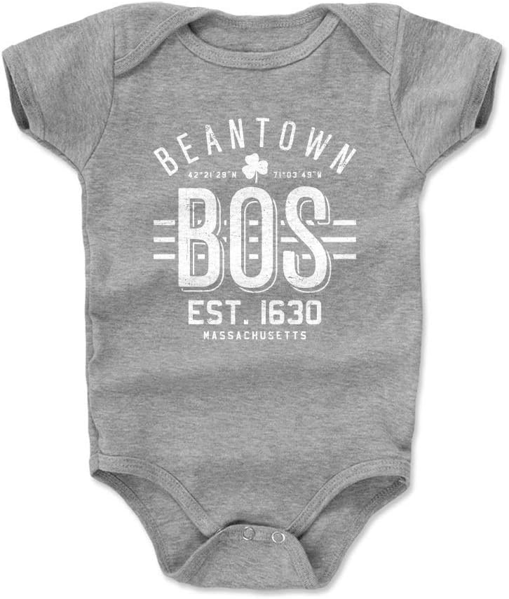 500 LEVEL Boston Baby Infant One Piece Bodysuit (3-24 Months) - Boston Massachusetts Beantown
