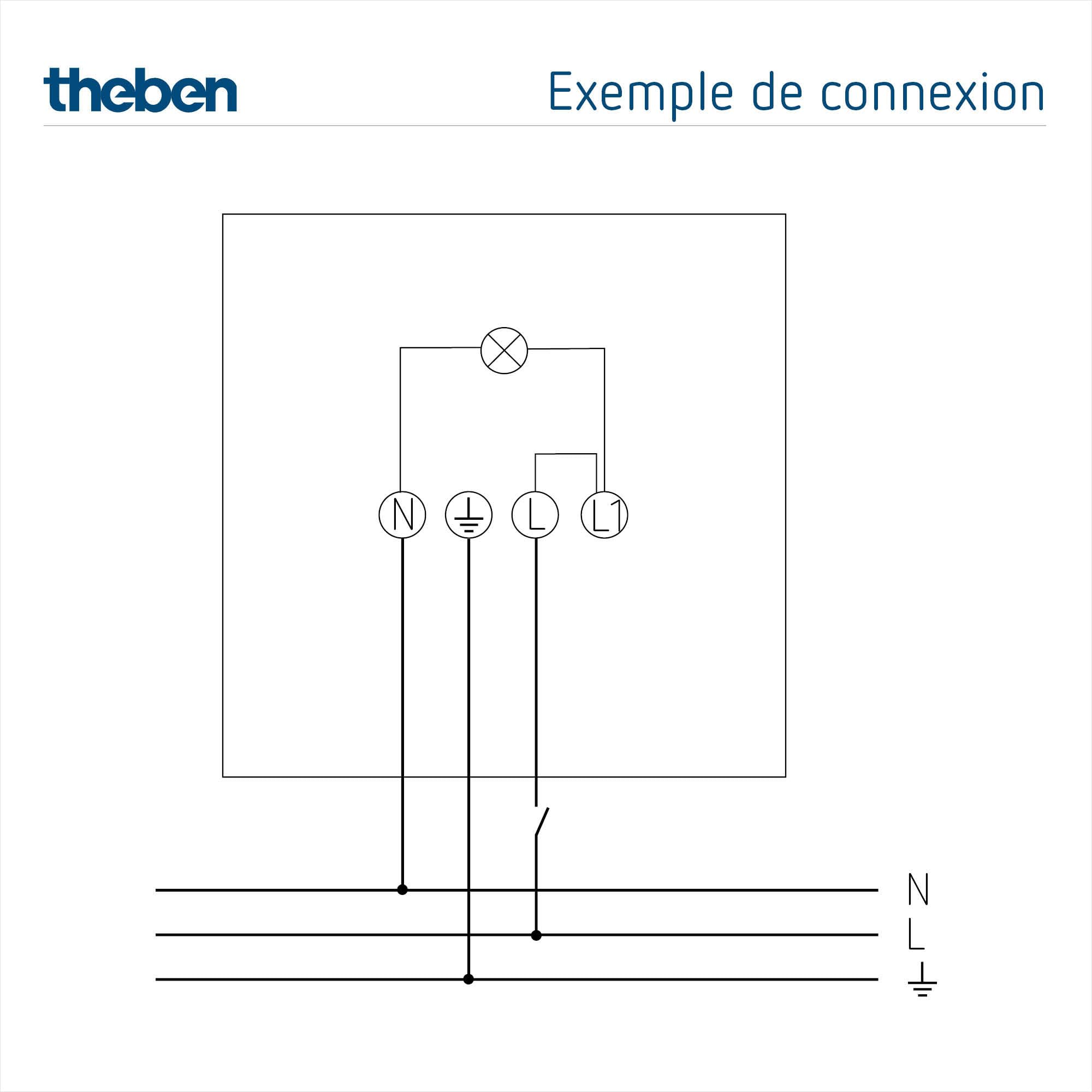 Theben 1020692 theLeda B20L W WH LED-Strahler 20 W 3000 K Wand/Decke außen | 2420 lm, IP 65, 360° drehbar, optional modular (Bewegungsmelder/Lichtsensor) erweiterbar, weiß, warmweiß
