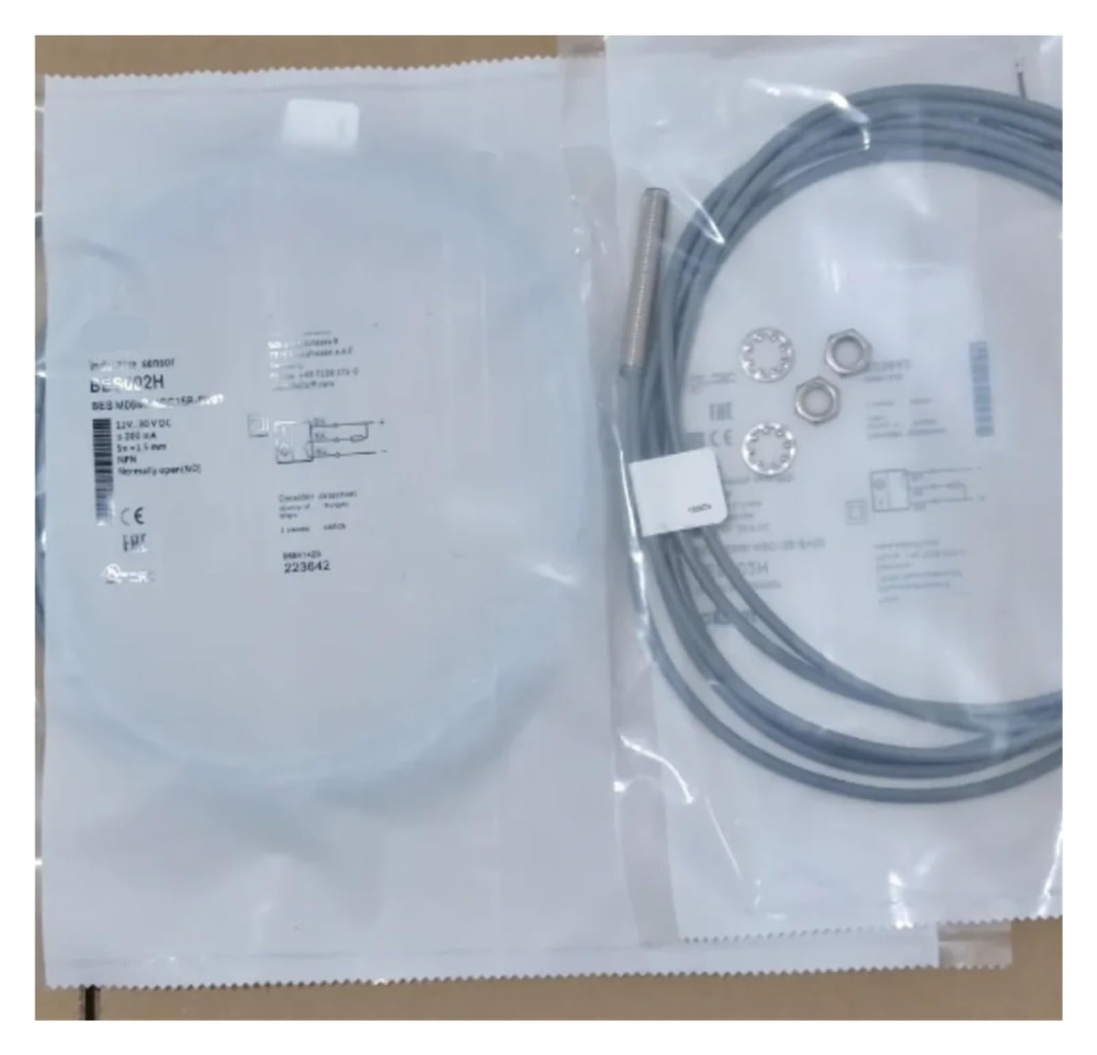 Cjkxpzmh One Color 1Pcs M08mi-Nsc15b-Bv03 Bv02 Bv05 Proximity Switch Sensor(M08mi-Nsc15b-Bv05)