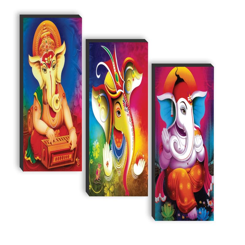 SAF paintings set of 3 Ganesh Ji UV textured self adeshive wall painting for home decoration SANF-SJ11 (B0C6M3B6L4) Amazon Price History, Amazon Price Tracker