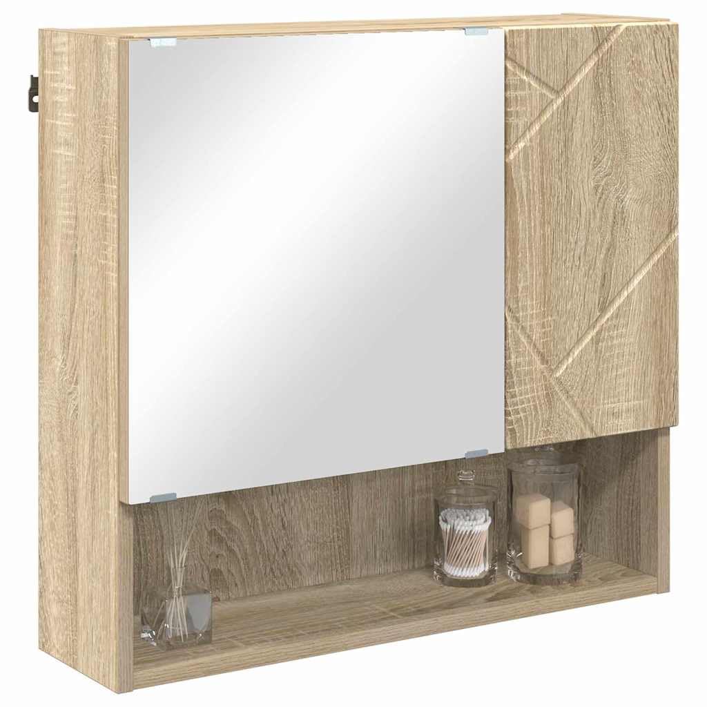 Szafka z lustrem Sonoma dąb 59 x 17 x 55 cm