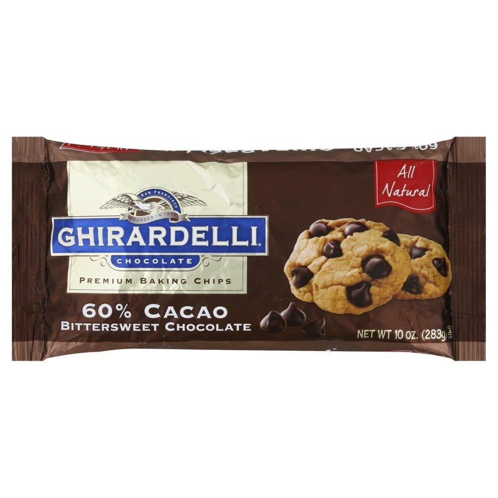 Amazon Com 60 Cacao Bittersweet Chocolate Baking Chips 10 Ounces Case Of 12 Grocery Gourmet Food