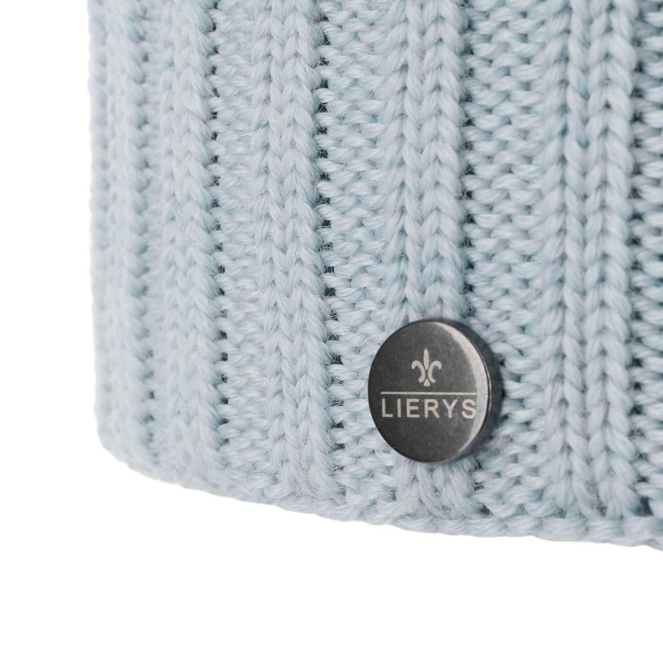 Lierys Gorro de Punto con Vuelta Merino Unisex Otono Invierno
