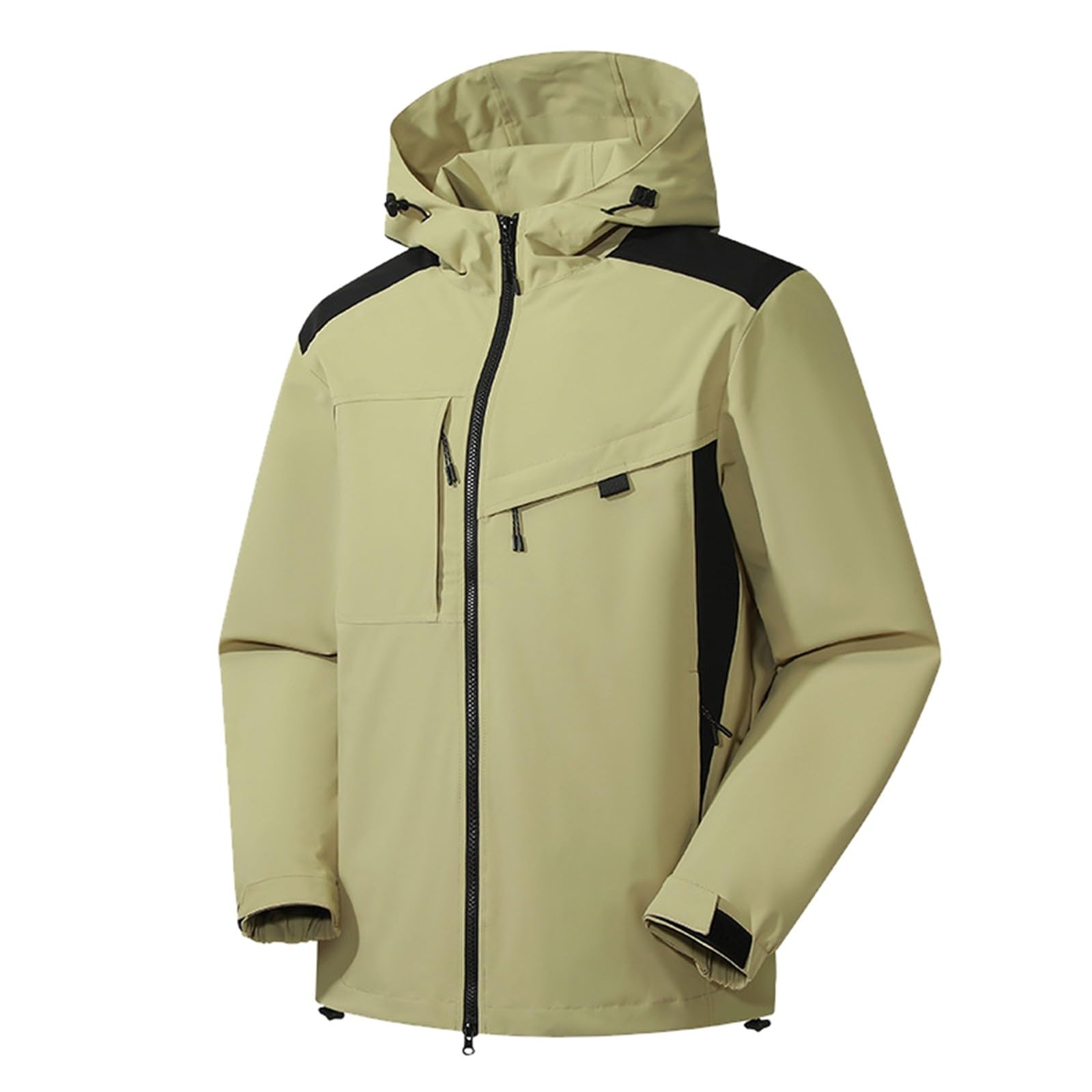2026 Chubasquero ligero para hombre, impermeable al aire libre, chaqueta para senderismo, viajes