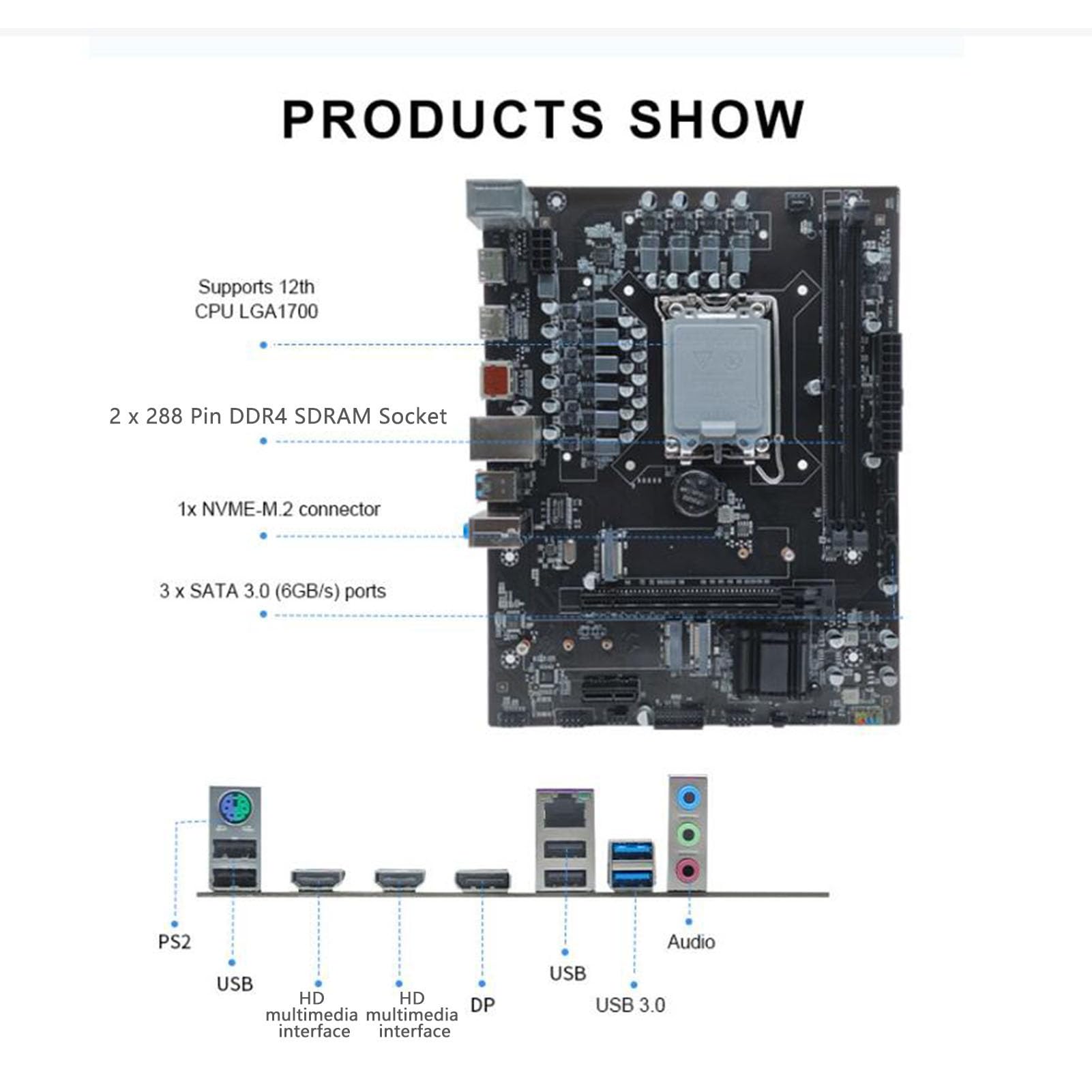 Asrock Q1900B-ITX carte mère Mini ITX