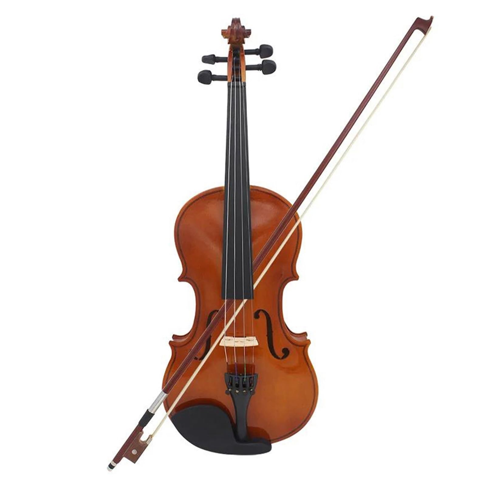 Violine Professionelle Geige In Voller Größe Aus Massivholz Für Anfänger Und Erwachsene Für Üben Inklusive Koffer(1-4)