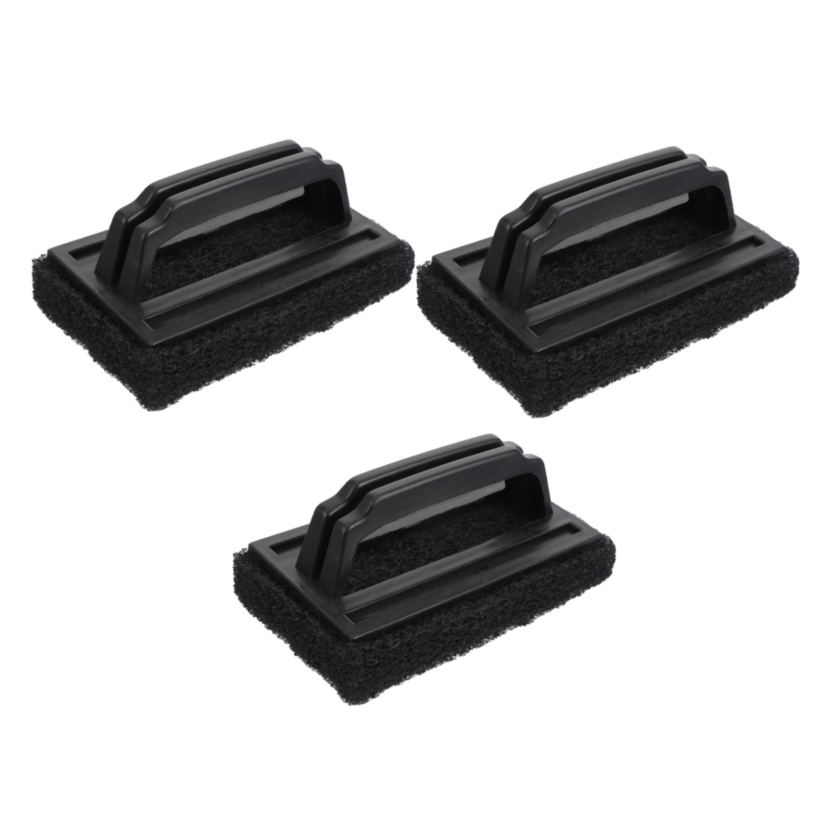 CIYODO 3Pcs Grill Cleaning Brush Practical Sponge Scrubber for Outdoor Grilling Versatile Cleaning Accessory for Grates Present for Friends and Family