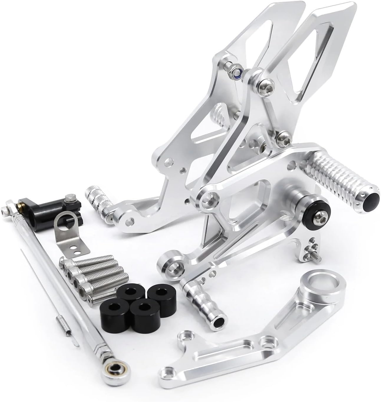 Footboards Floorboards FOR YZF R15 YZF-R15 YZFR15 V3 V4 2018 2019 2020 2021 2022 2023 2024 CNC Rearset Footpeg Footrest Pedal Rider Foot Pedal Footrest(1)