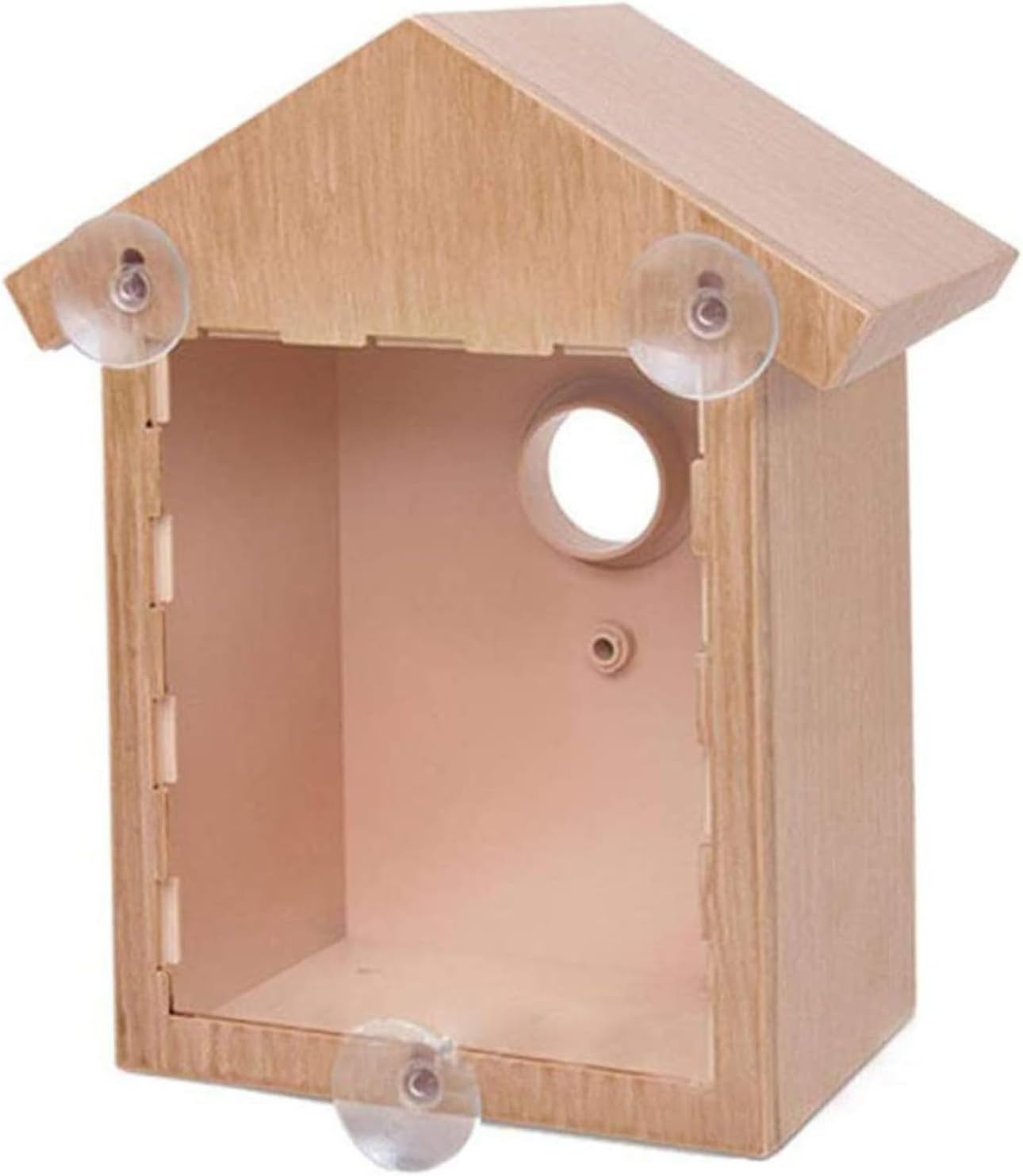 Window Bird Box Plastic Window Bird Nest with Strong Sucker and Viewing ...