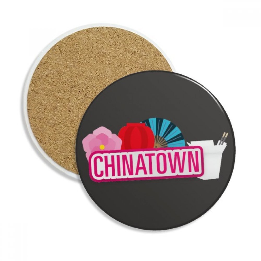 Boissons 2pcs cadeau multicolore de coaster céramique sans tache