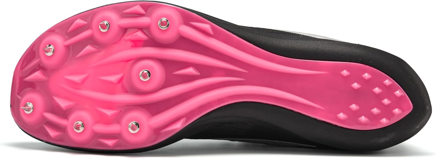 Track and Field Shoes Men Women Spikes Sneakers Full-Length Carbon Plate Track Race Jumping Sneakers Professional Running Tarck Spikes Shoes