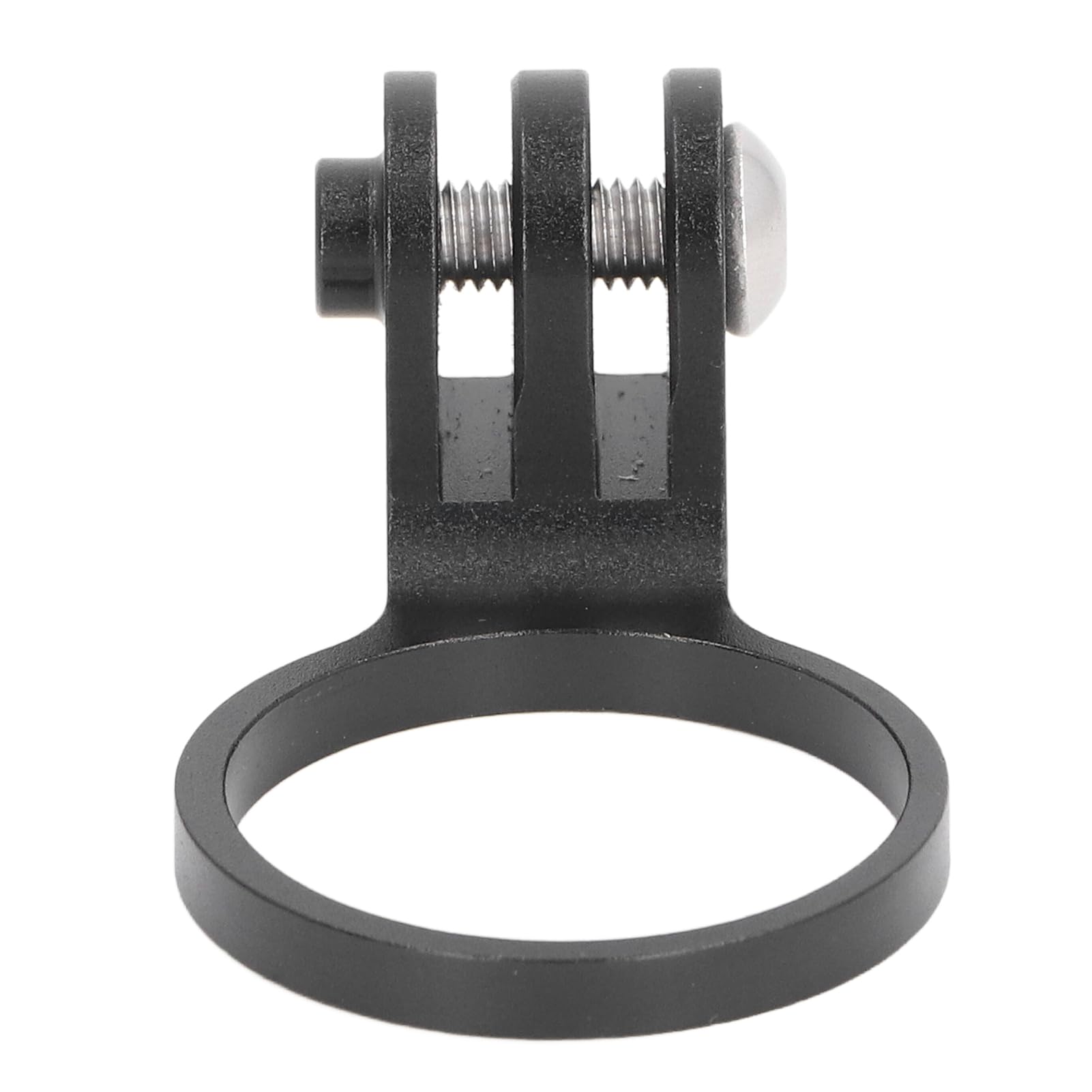 Stem Mount Light Holder Aluminum Polished Angle Adjustable Stem Action Camera Mount for Outdoor Cycling