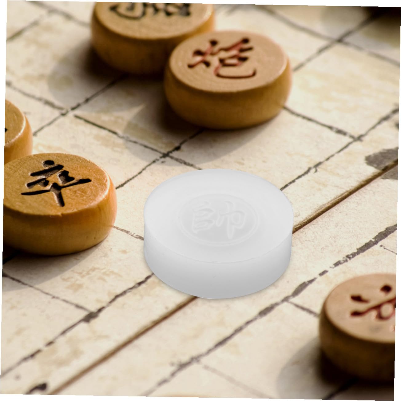 NUOBESTY 44pièces Moules Silicone Pour Fondant Et Chocolat Design Échecs Chinois Outils Pour Pâtisserie
