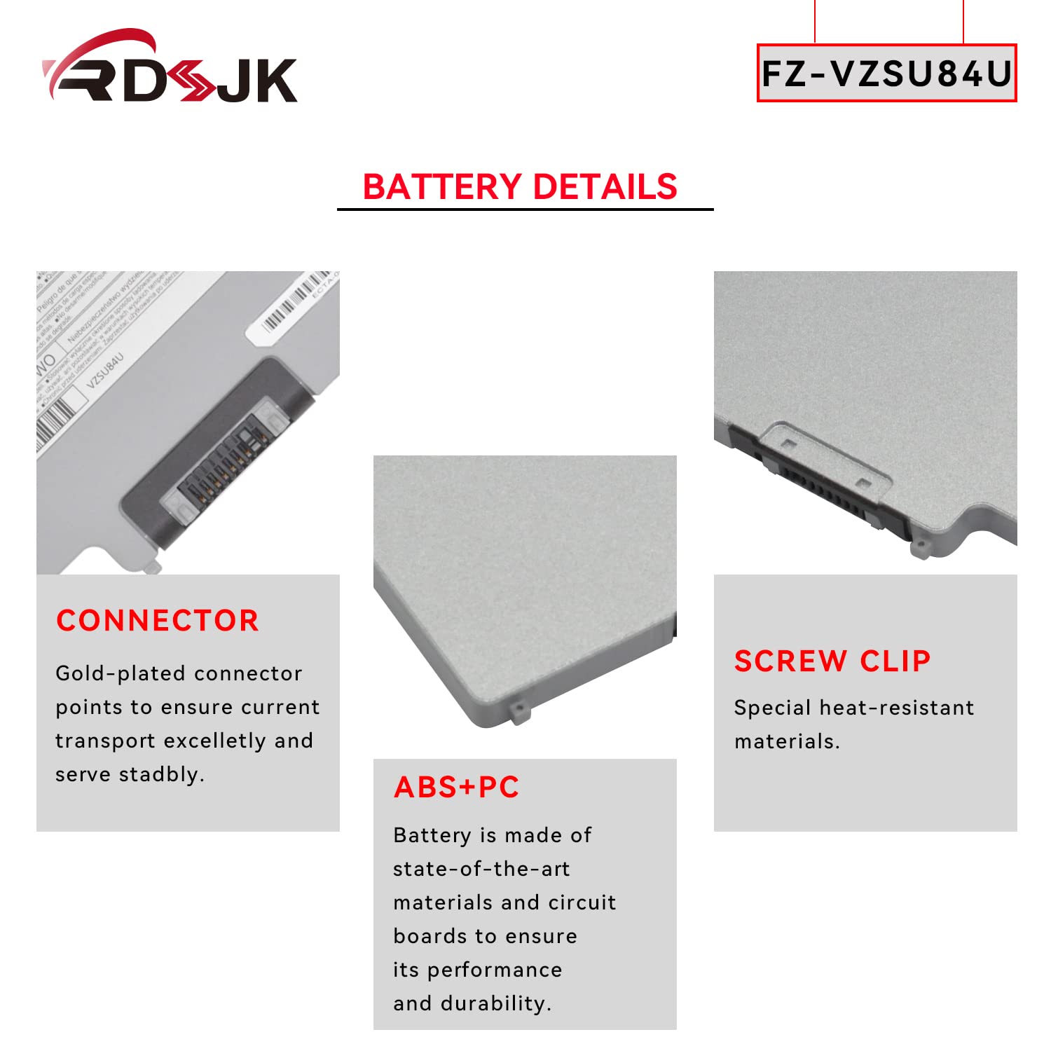 Panasonic - Sota Amazon.com: K KYUER New 10.8V 45Wh FZ-VZSU84U Battery