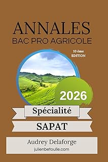 Annales Bac Pro Agricole SAPAT 2026