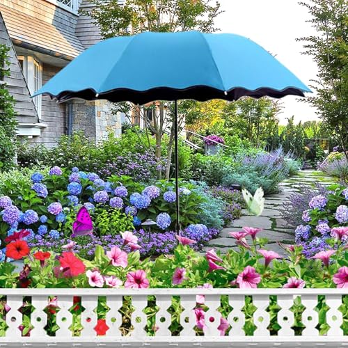 Parasol pour plantes angle réglable 100 cm pour grand lit de jardin