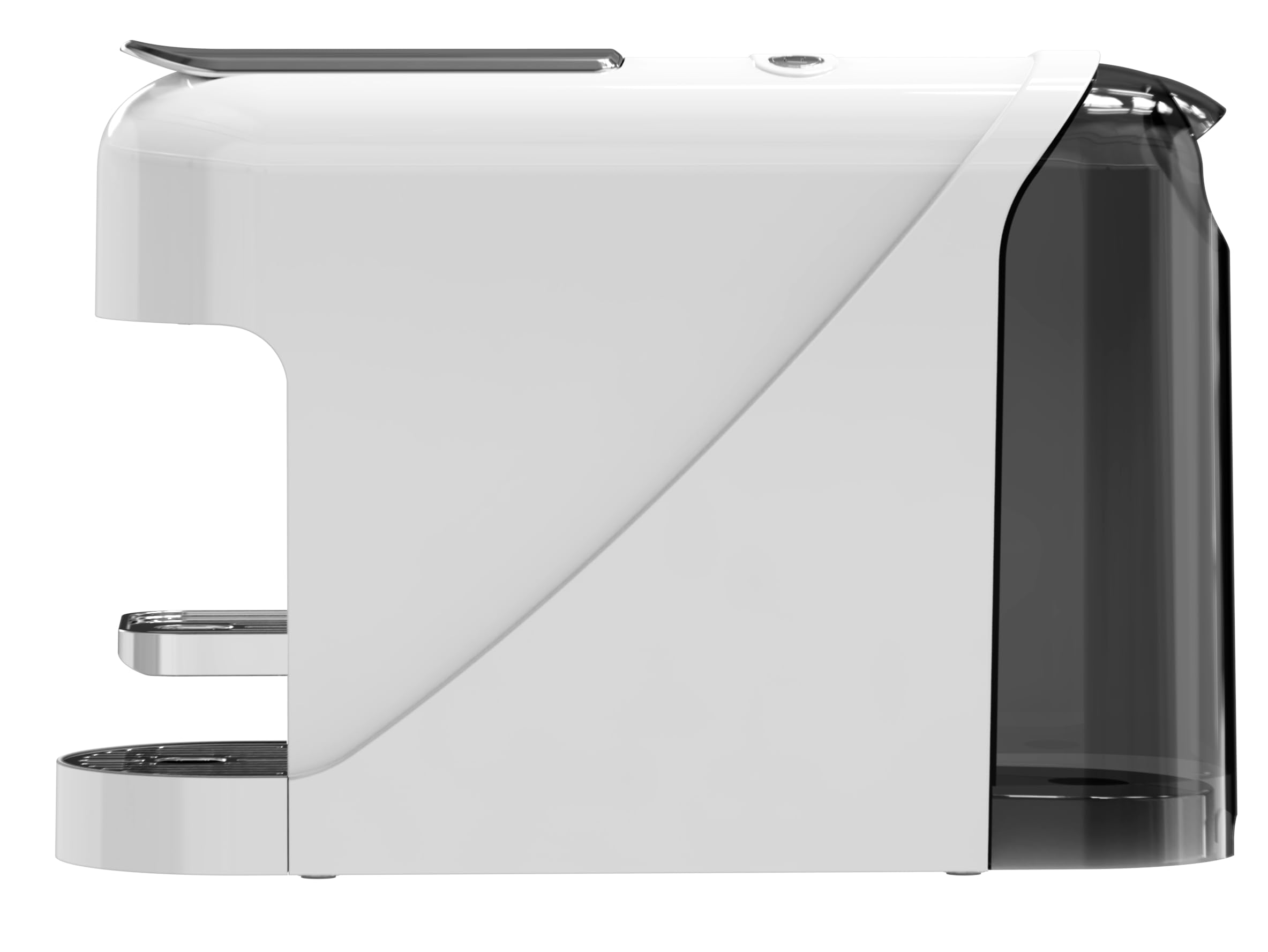 Macchina da Caffè Espresso 19 Bar 1400W Compatibile Capsule Nespresso – Serbatoio 900ml, Riscaldamento 40s, Acciaio Inox, Espresso e Lungo, Spegnimento Automatico (Crema)