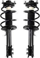 Vista 155 de TRQ - Conjunto de puntal delantero y resorte helicoidal (lados del conductor y del pasajero), para auto