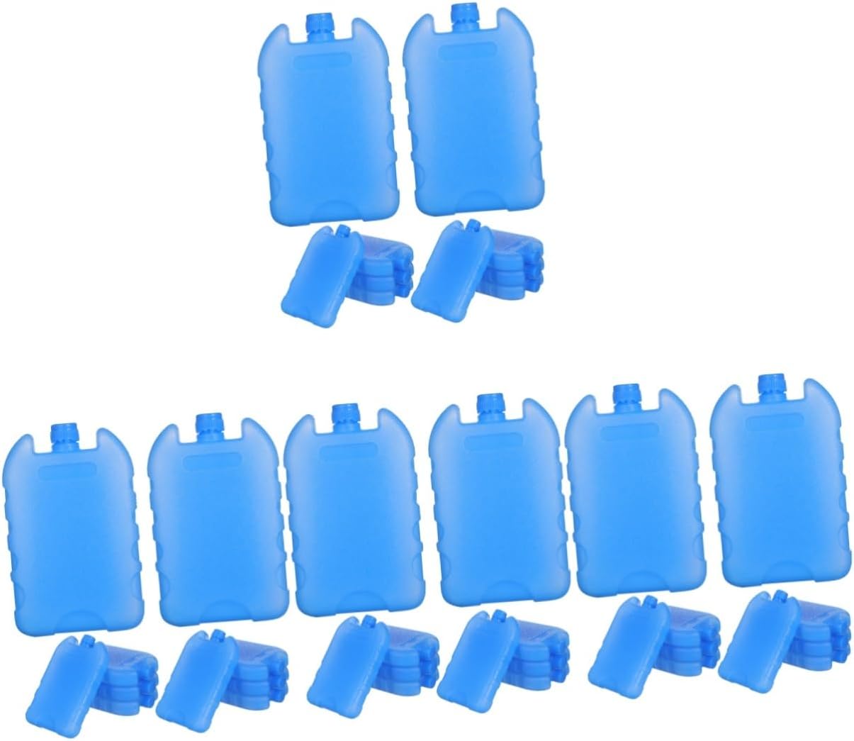 STOBAZA 40pcs Reusable Ice Packs for Coolers Ice for Lunch Boxes Outdoor Activities No-leak Design for Easy Use Pe