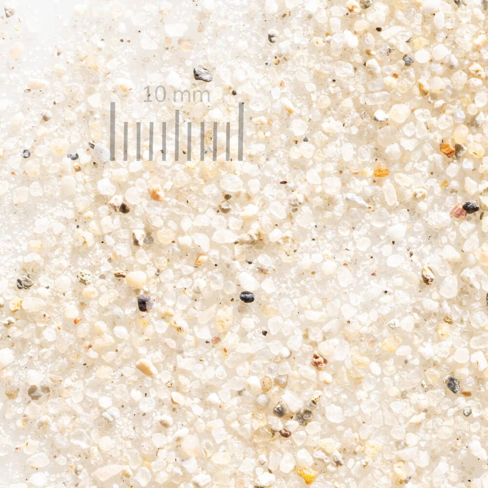 hochreiner feuergetrockneter Quarzsand 500kg Big Bag (beige, 0.7-1.2mm)