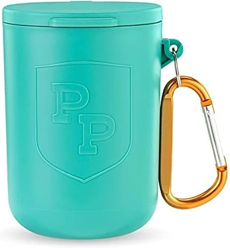 1 unidad Pet Prep Academy - Contenedor de basura para perros - Soporte para excrementos de perro para correa - Soporte para bolsas de excremento