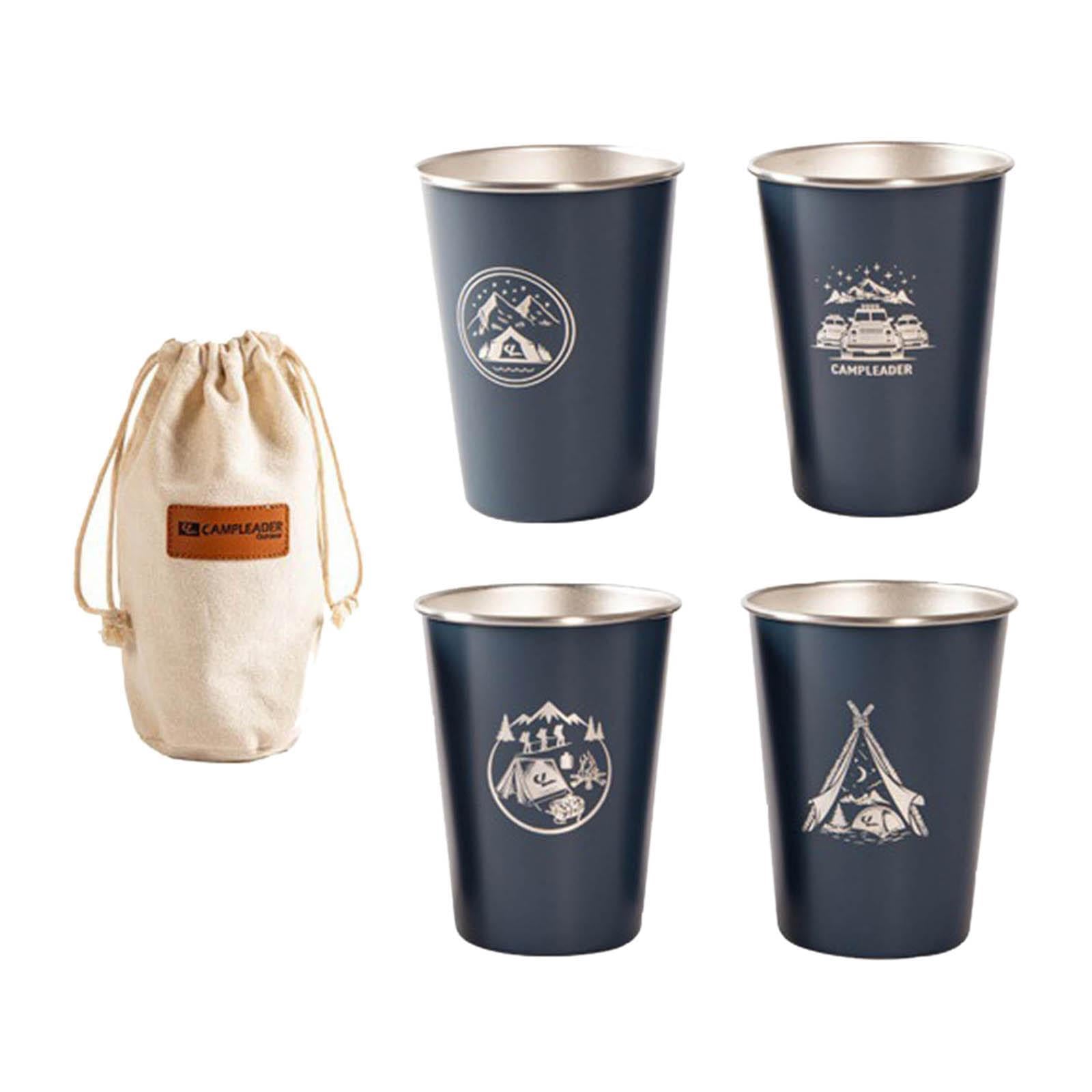 Tasses portables de camping et pêche pour vos feux de camp en plein air