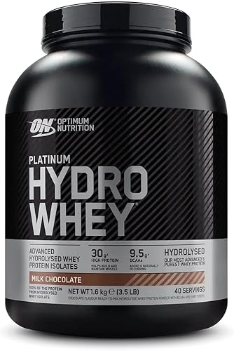 Optimum Nutrition Platinum Hydro Whey Protein Isolat, 1,6 kg, 40 Portionen