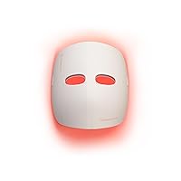 Vista 1 de TheraFace Therabody Mask Glo - Mascarilla LED inalámbrica para el cuidado de la piel con luz roja/azul/infrarroja y masaje relajante para el cuero