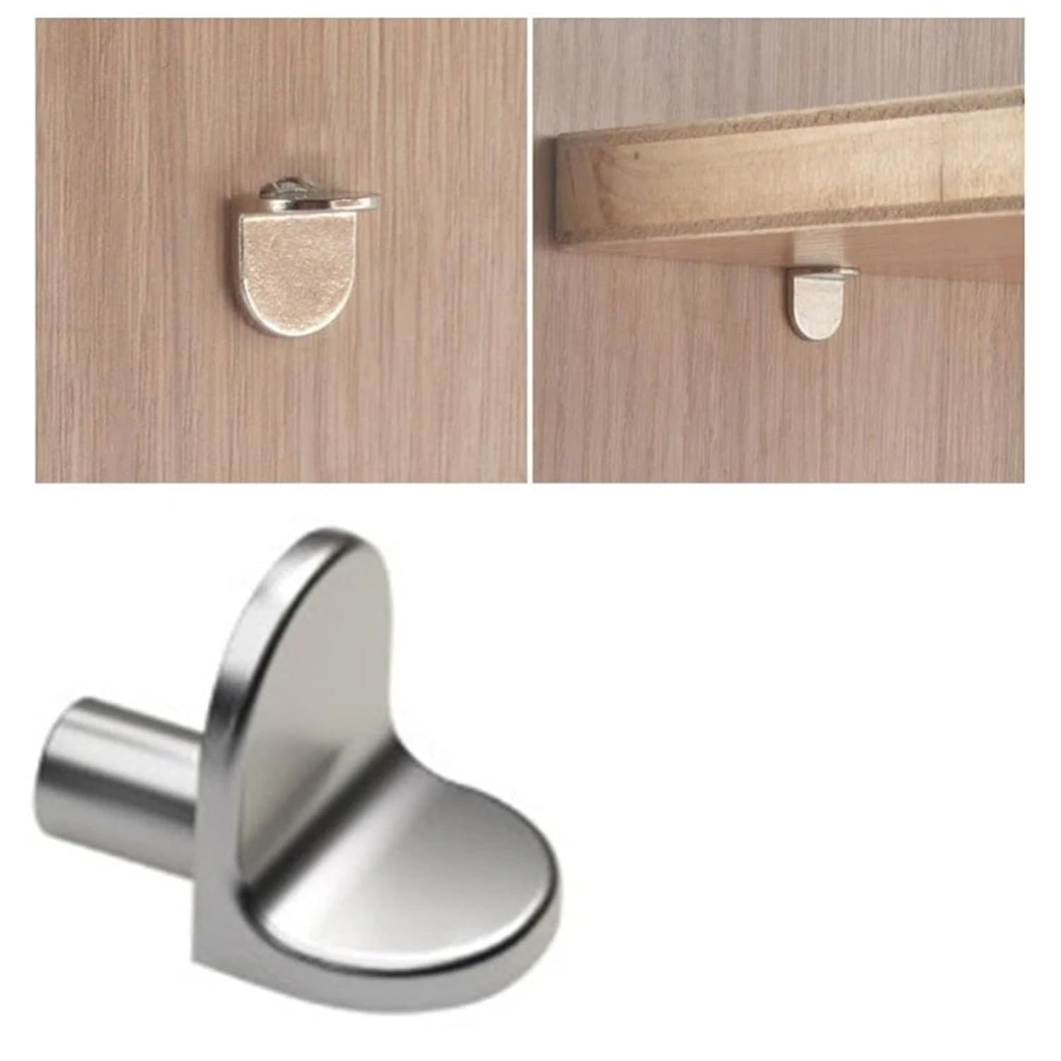 Shelf Support Pegs 100Pcs Shelf Support Studs Pegs Pins Plugs 5mm L-Shaped Cabinet Seperator Furniture Bracket Holder for Shelves