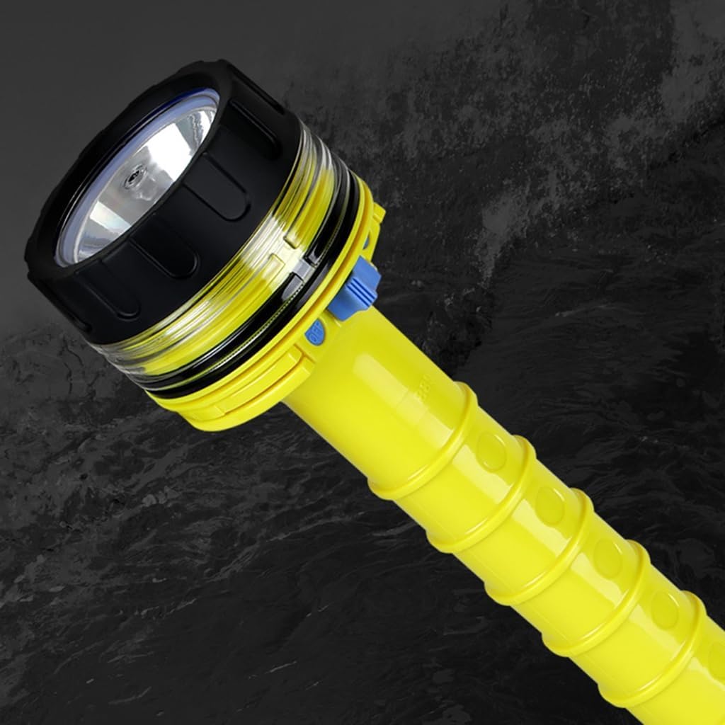 Safety Light Diving Underwaters Diving Flashlight Diving Torch Underwaters IPX8 Watertight LED Flashlight Diving Light