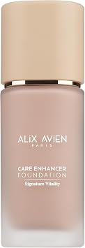 Alix Avien Anti Wrinkle Moisturizer SPF30 Bright Finish Foundation Care Enhancer 802 Sandy Rose