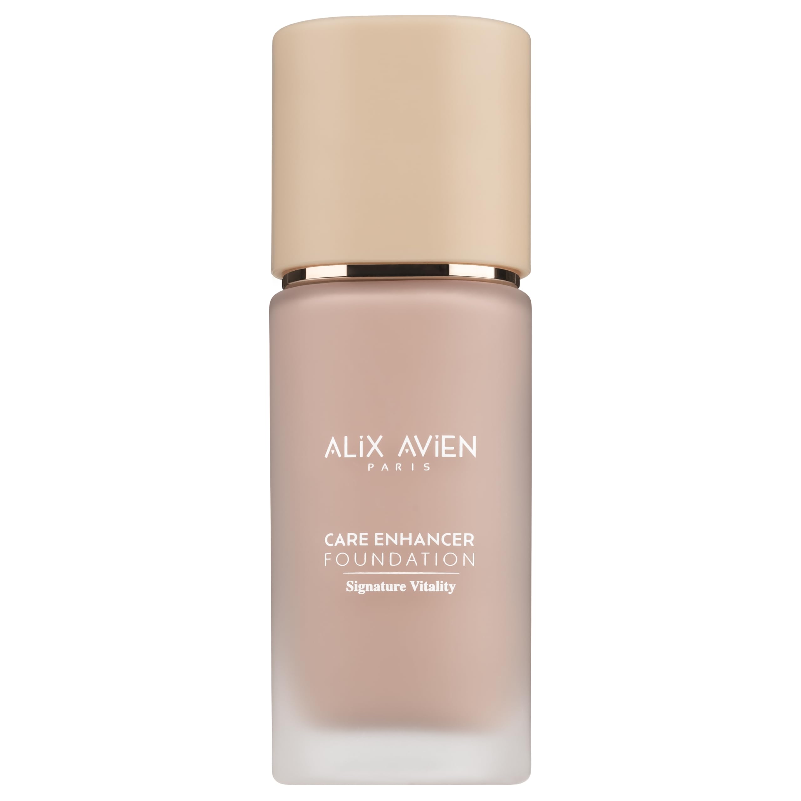 Alix Avien Kırışıklık Karşıtı Nemlendirici SPF30 Parlak Bitişli Fondöten Care Enhancer 802 Sandy Rose