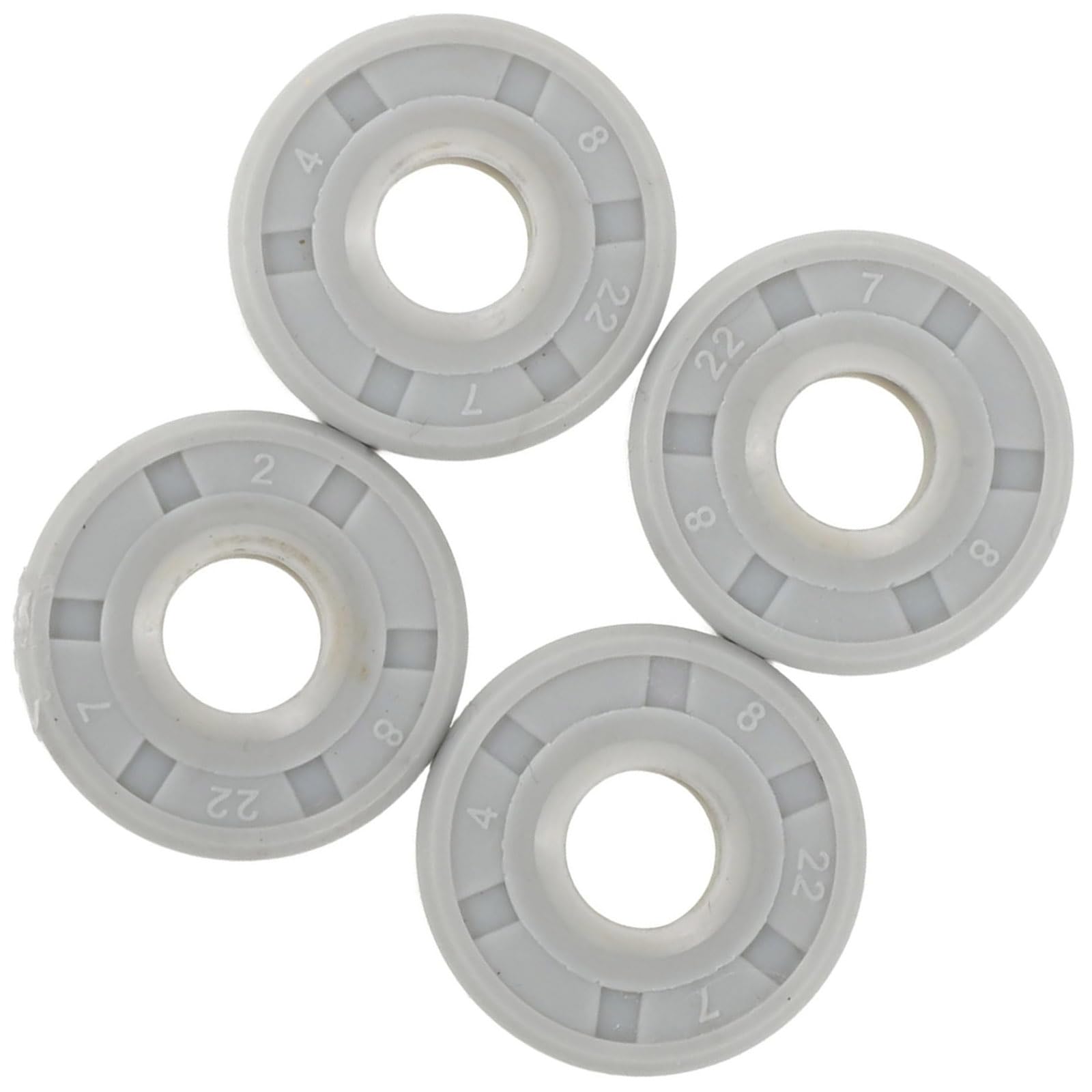 Geavonyg 4Pcs Rubber Oil Seal Bearing Gasket Replacement Part for Bread Maker Mixer Bread Machine Accessories Kitchen Appliance Replacement Part