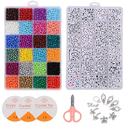 Bead Kits, Bracelet Making kit, Jewelry Making kit, Letter Bracelet, Kids Necklace Making kit, Craft kit, Kids Beads, Jewelry kit, Beading kit, just My Style, Girls, Friendship, Boys, Toddler