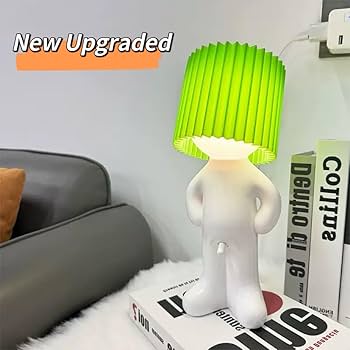 Bedside Night Light, shy man lamp,gag gifts funny adult，Birthday
