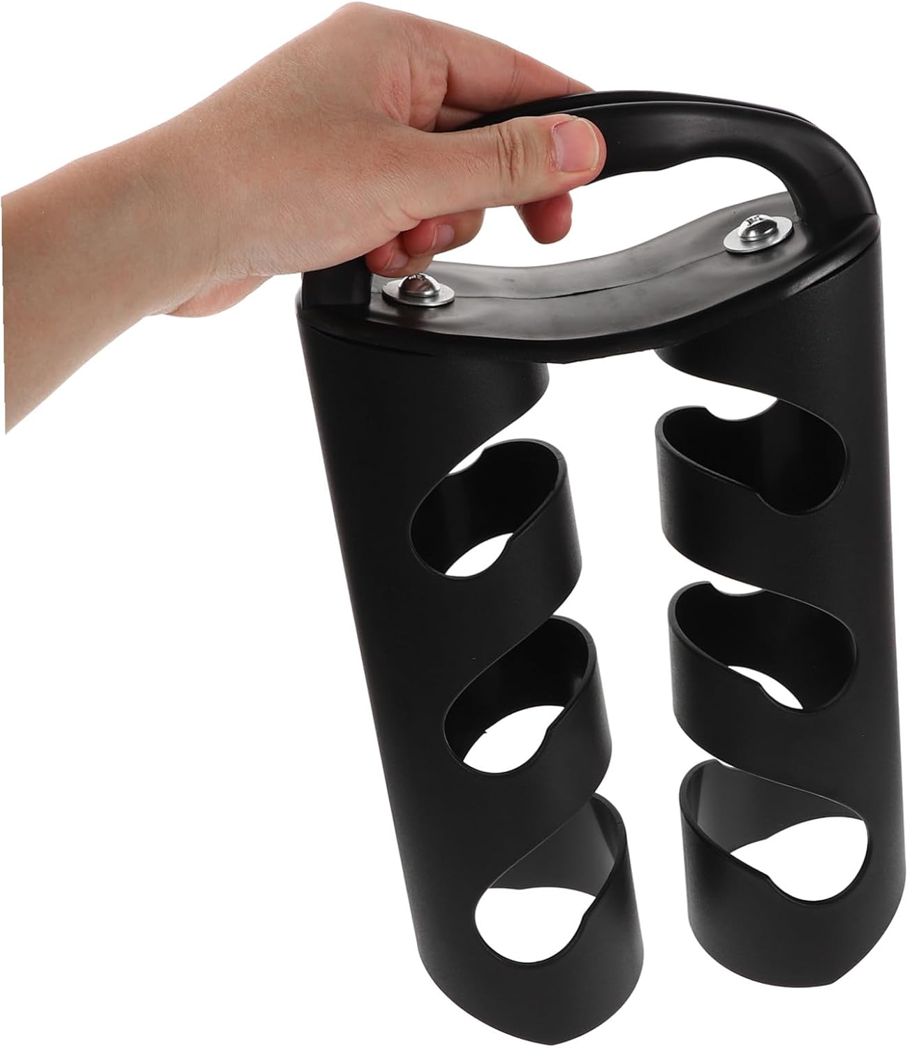 Compact Plastic Dumbbell Weight Rack for Home Gym with Vertical Storage Stand Wear-resistant Holder for Various Dumbbells Stable Support Enhancing Home Gym Aesthetic