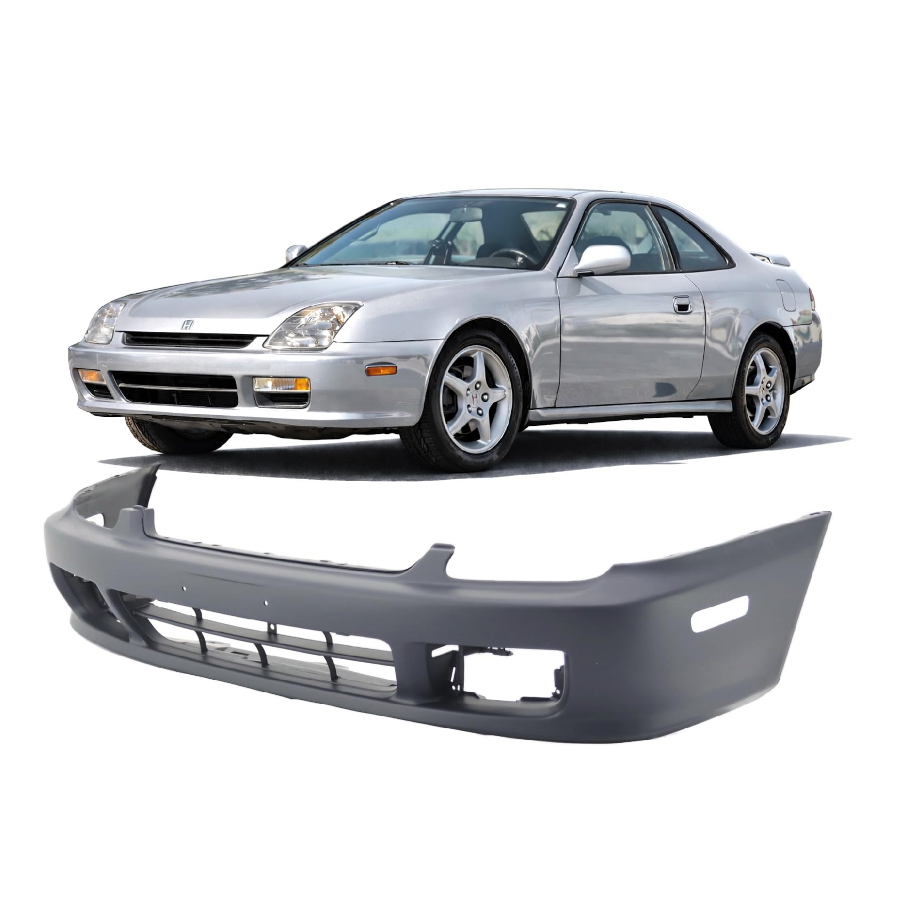 FitParts Compatible with Honda Prelude 1997–2001 Front Bumper Cover