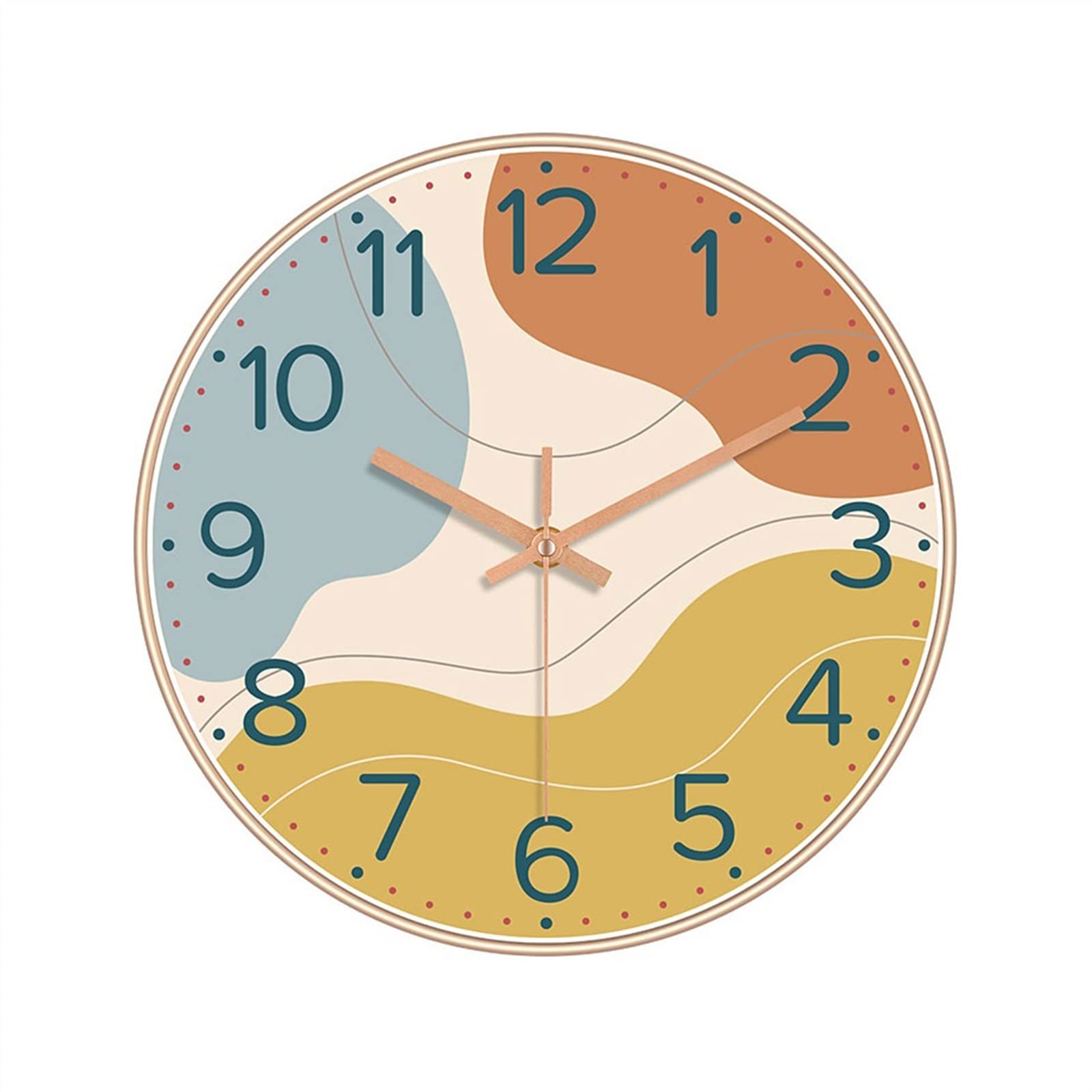Horloge luxueuse à la mode XJBTBA grand format 14 pouces - 7