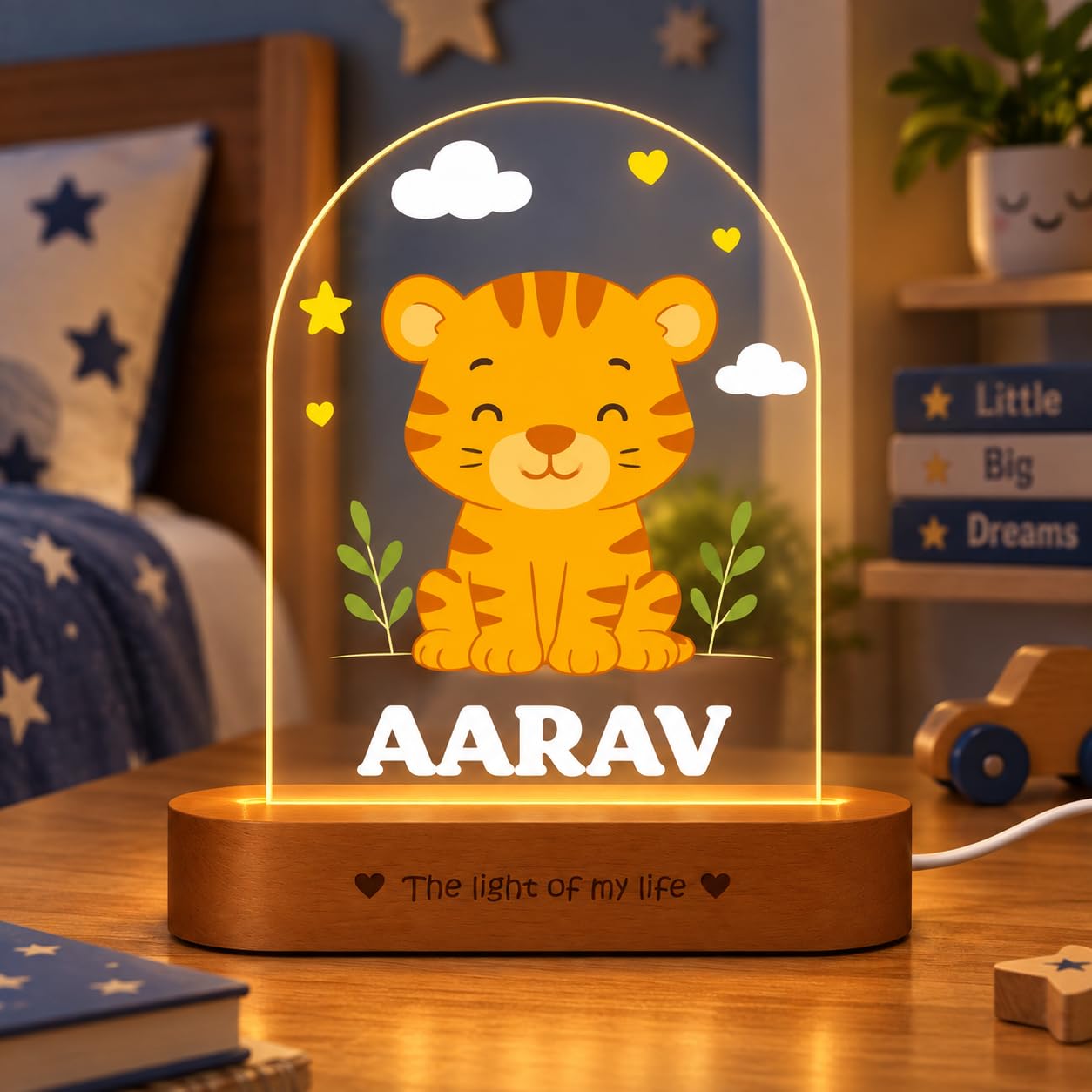 Personalized Unicorn Night Lamp - Custom Name Gift -13 Personalized Unicorn Night Lamp - Custom Name Gift -13