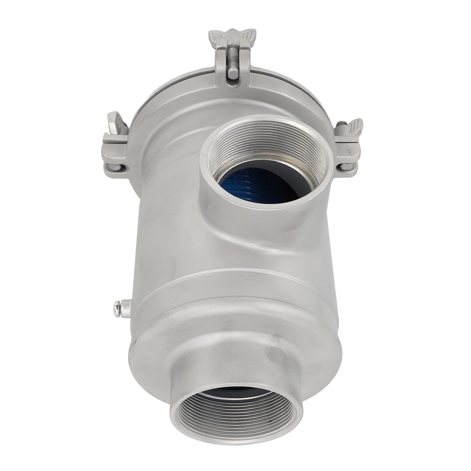 Filtro Acqua Efficiente in Acciaio Inossidabile Marino per Barche, Filtro Acqua di Mare Ad Alta Filtrazione per Proprietari di Barche (Grande 11 cm/4,33 pollici)